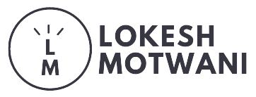 Lokesh Motwani Logo